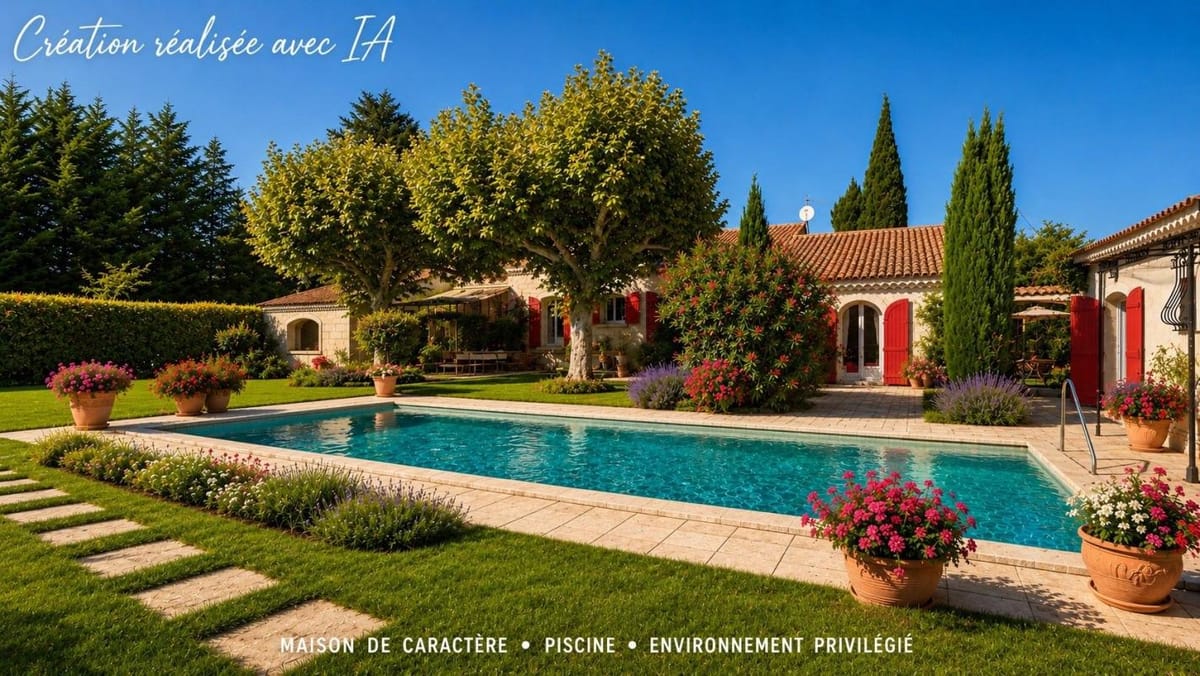 Maison 6p à Mollégès